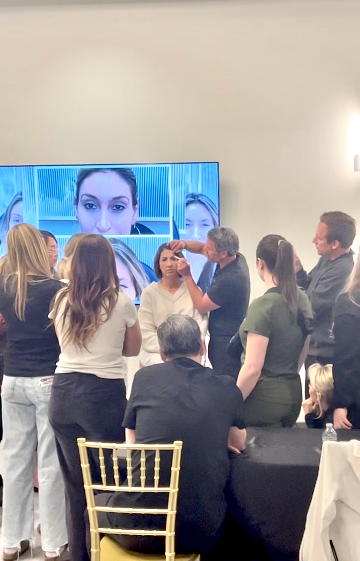 Dr. Ben providing hands-on injection training at The Injector Collective